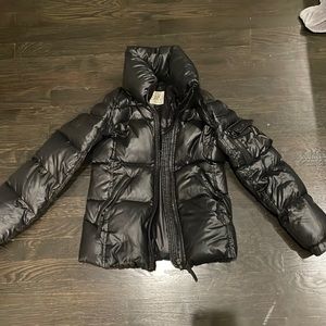 gently used girls SAM black puffer winter jacket